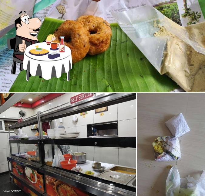 Cheese plate at Sri Kaveri Tiffins