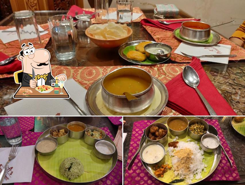 Food at Annalakshmi Restaurant