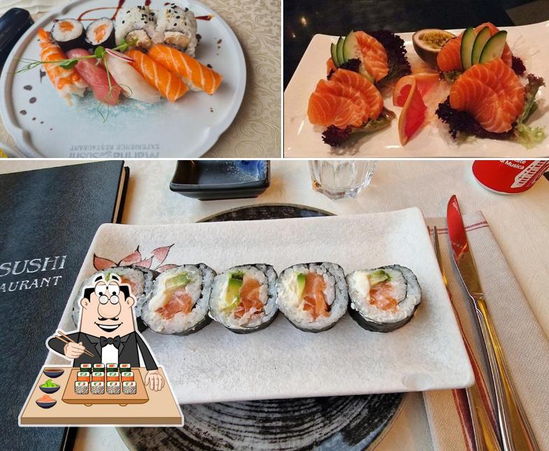 Prenditi le varie opzioni di sushi