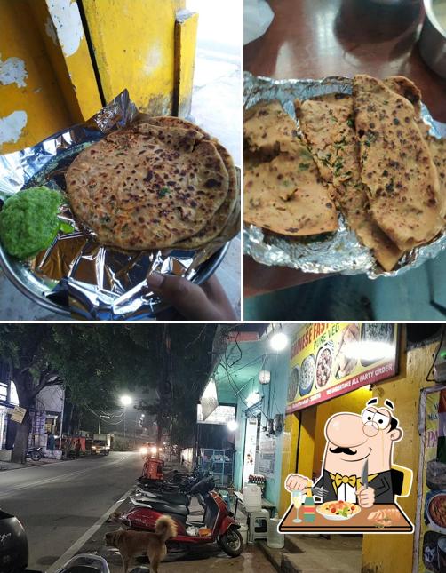 The image of Punjabi Paratha House’s food and exterior