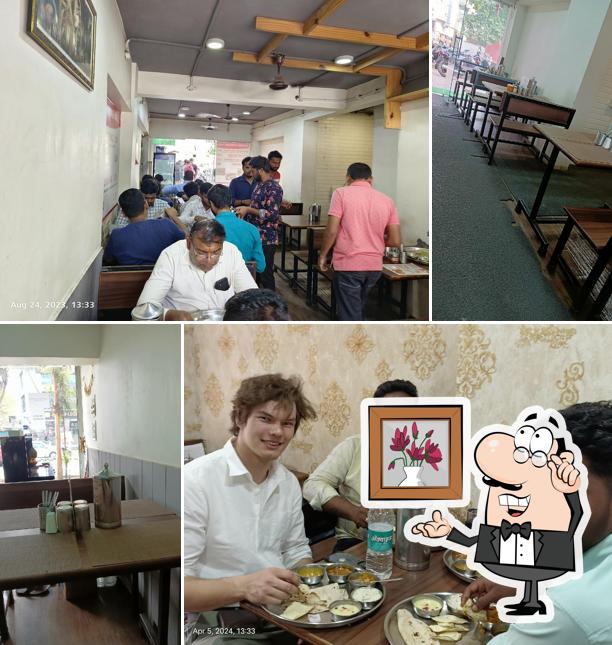 The interior of Ayush Dining Hall