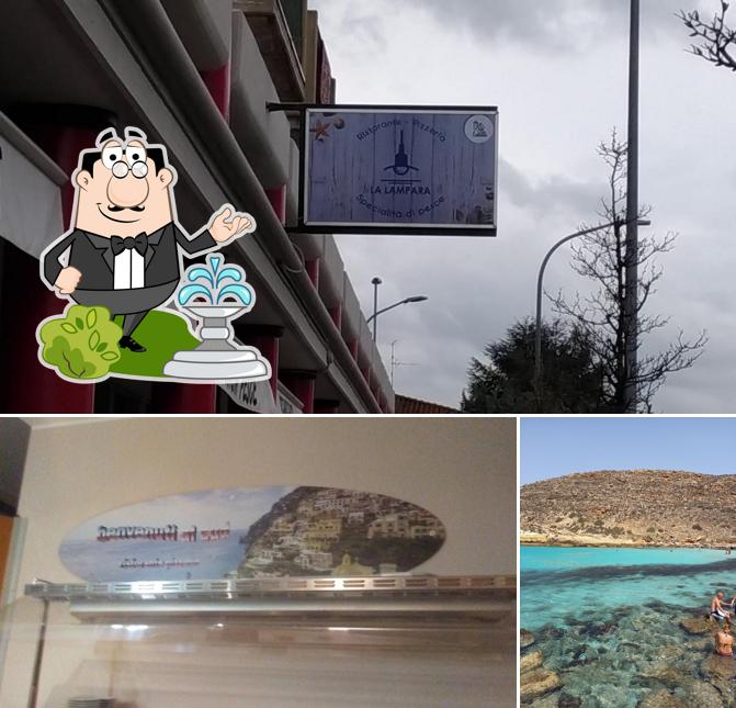 Gli esterni di Ristorante Pizzeria La Lampara