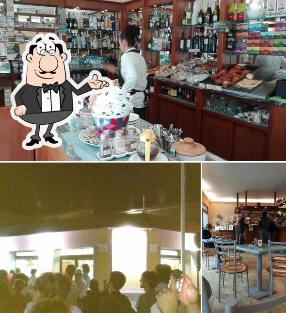 Gli interni di Caffe 61