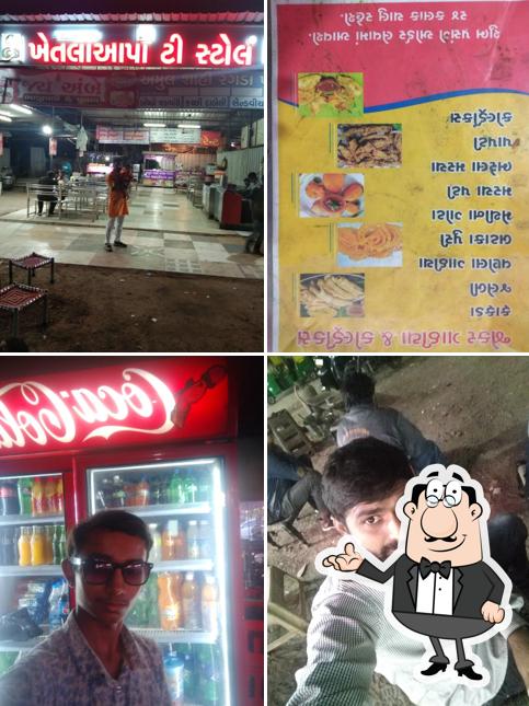The interior of Joker Ganthiya & Pan House Surat Kamrej Wala