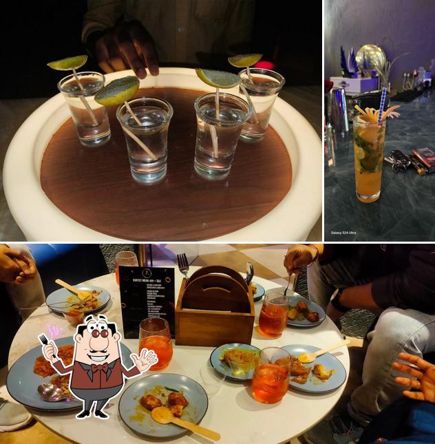 Meals at No limit club and sky lounge
