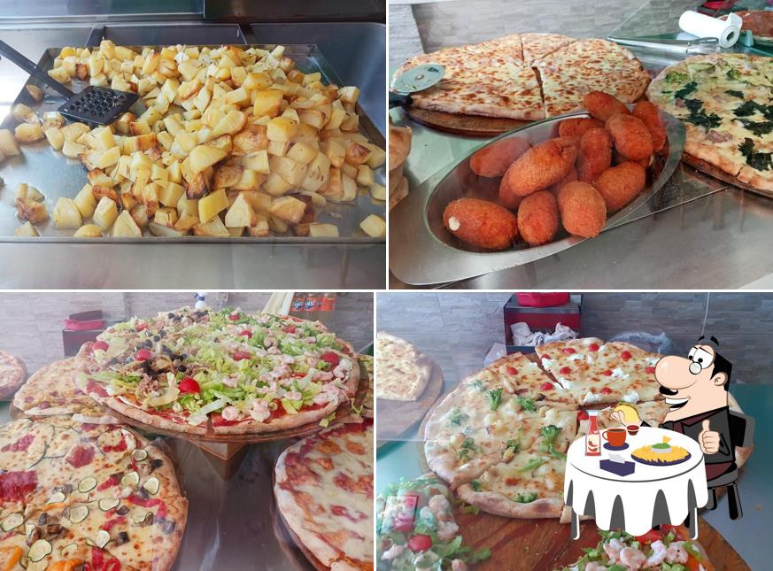 Piatto di formaggi al Spicchi Di Pizza S.A.S