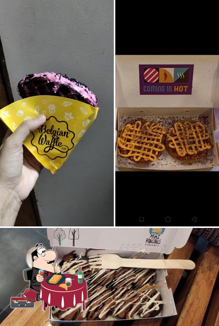 Waffles at The Belgian Waffle Co