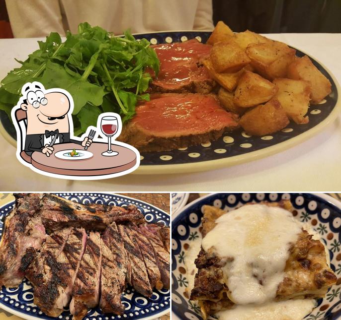 Platti al Trattoria Marione