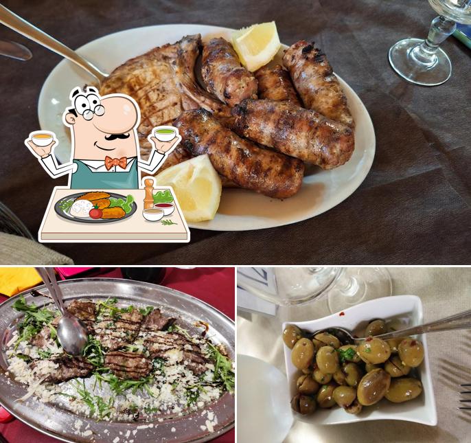 Platti al Trattoria Al Castagno