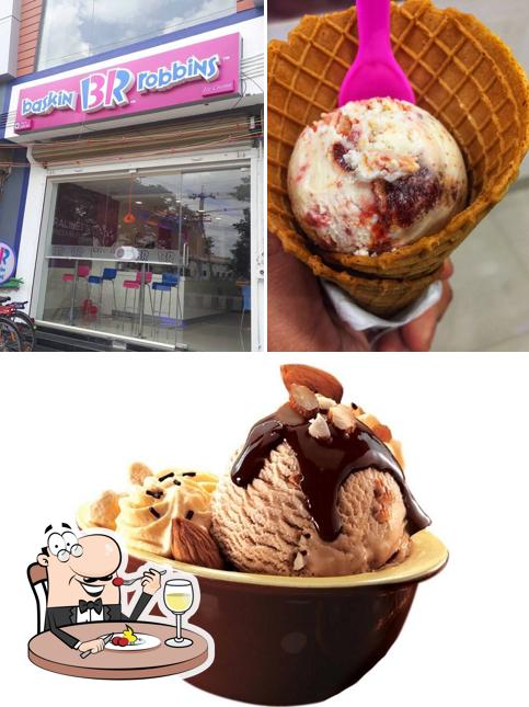 Chocolate mousse at Baskin Robbins