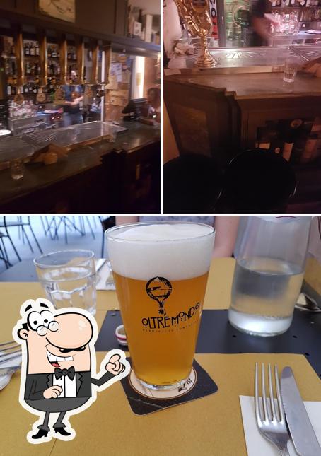 La foto di interni e birra da Ostium