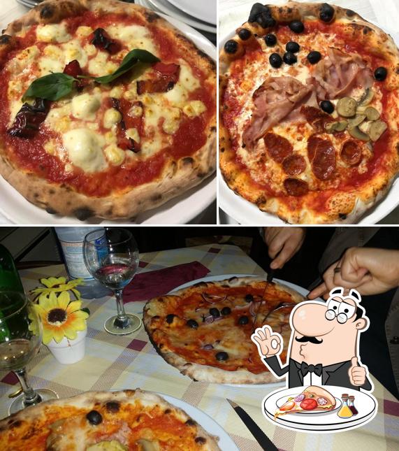 A Pizzeria Italia, puoi assaggiare una bella pizza