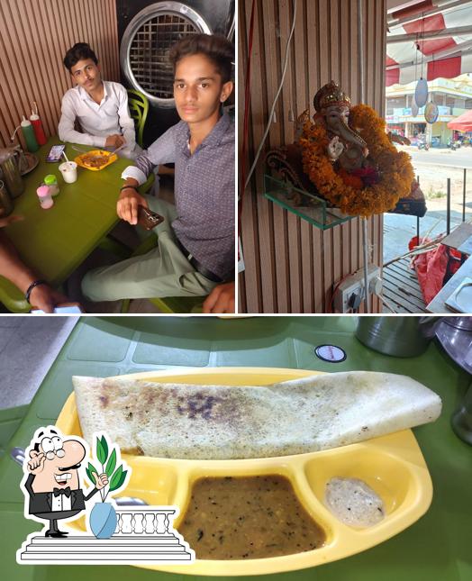 The image of Deshi Chatore IndianChineseVegetarian’s exterior and food