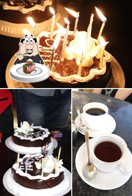 Chocolate cake at Hotel Royal Rest