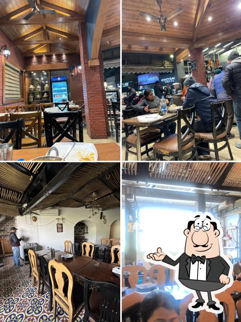 The interior of Myshop