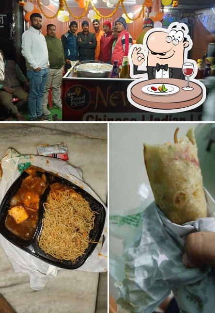 Among different things one can find food and beverage at New Food Point