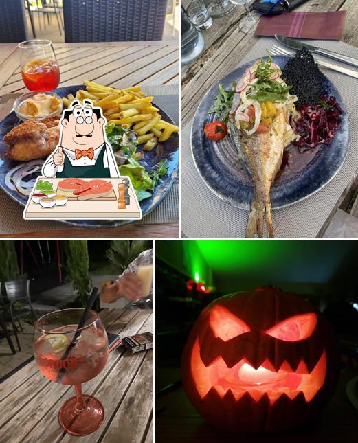 Fish and chips al Restaurant du Camping de Rolle