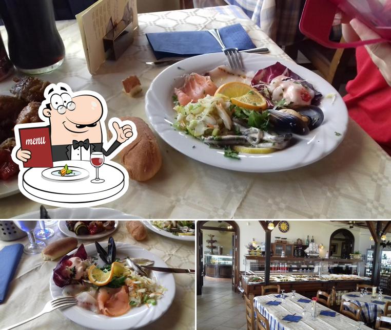 Platti al Ristorante al Gabbiano