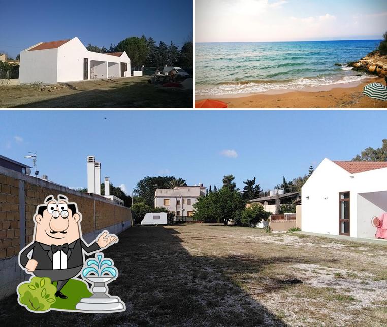 Puoi goderti l'aria fresca da seduto all'esterno di Boomerang camping