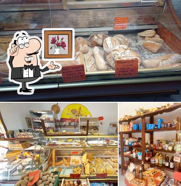 Gli interni di Panetteria Natalini