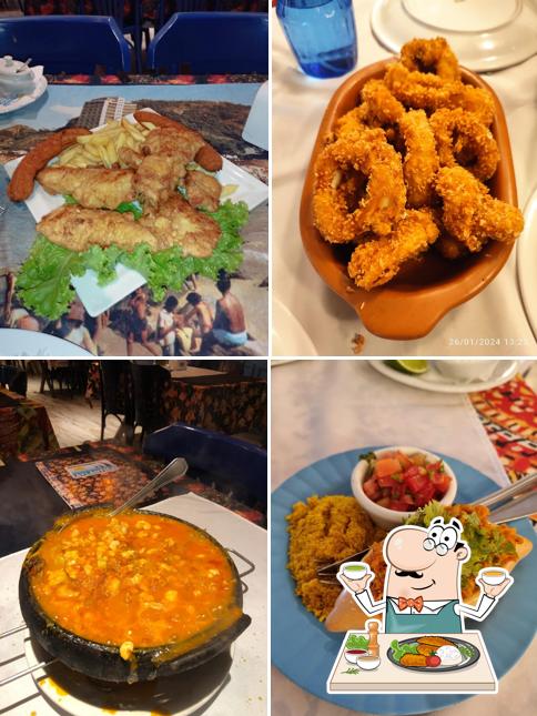 Batatas fritas em Restaurante Atlântica Vitória