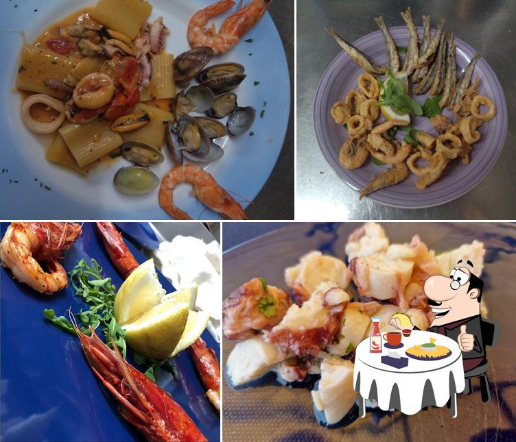 Piatto di formaggi al Ristorante Barracuda