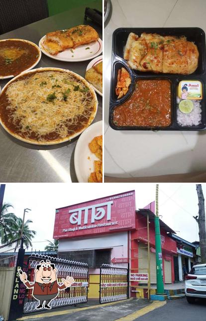 Take a look at the picture displaying food and exterior at Baba Pav Bhaji & Multicuisine Restaurant - Thane