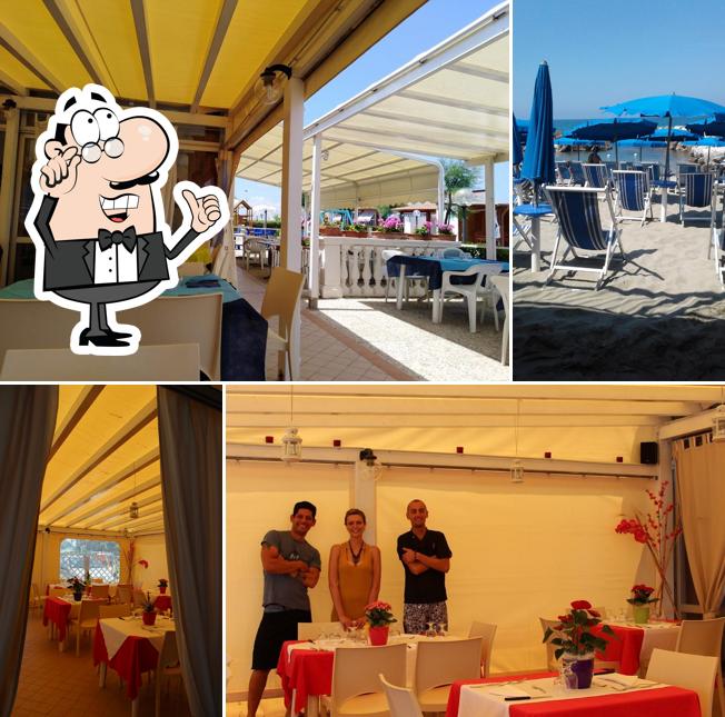 Siediti a un tavolo di Bagno Costa Azzurra