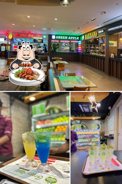 Green Apple is distinguished by food and interior