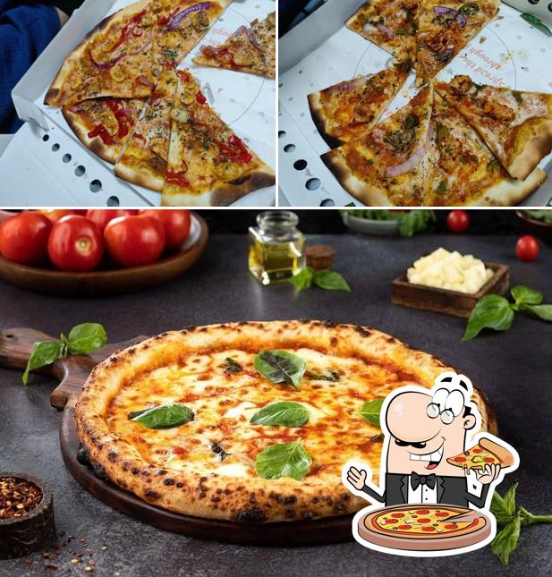 Order various kinds of pizza