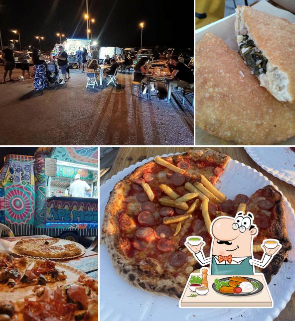 Panino con maiale stirato al Ape Pizza & Patatruck