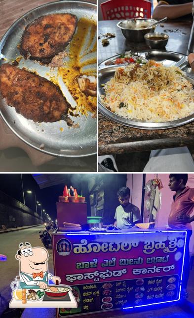 Fried rice at Hotel Bramhashree