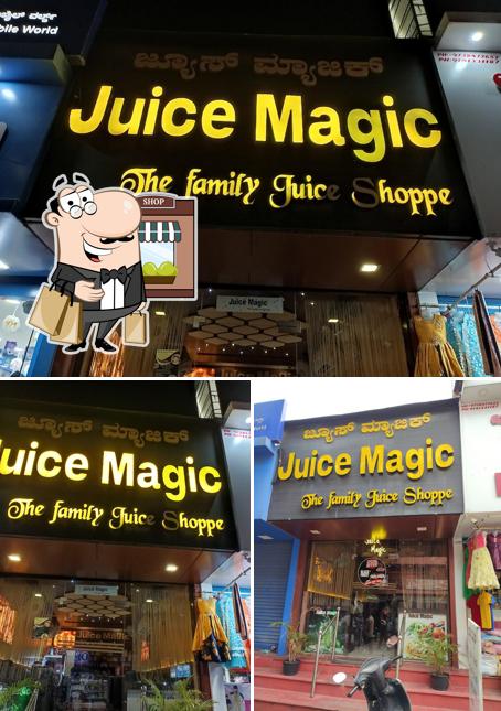 The exterior of JUICE MAGIC