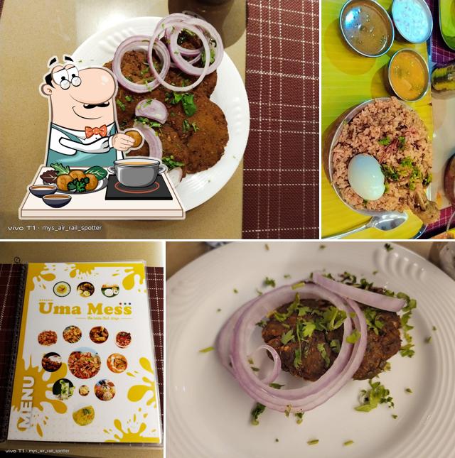 Falafel at Madurai Uma Mess