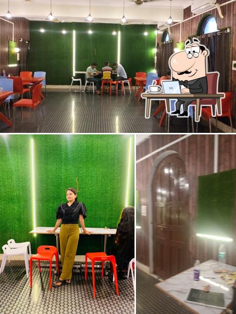 The interior of The GreenHouse Cafe