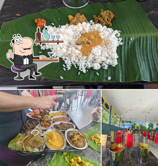 Tharavadu Seafood Restaurant is distinguished by interior and food