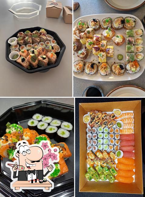 Prova le diverse opzioni di sushi