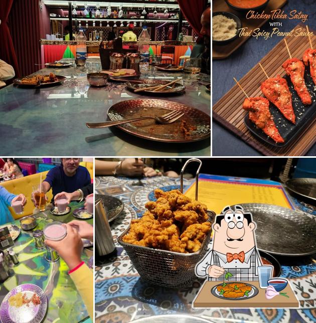 Chicken wings at Angrezi Dhaba