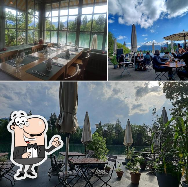 Gli interni di Dampfschiff