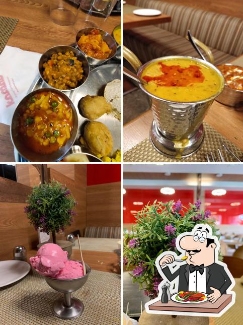 Food at Kamat Restaurant