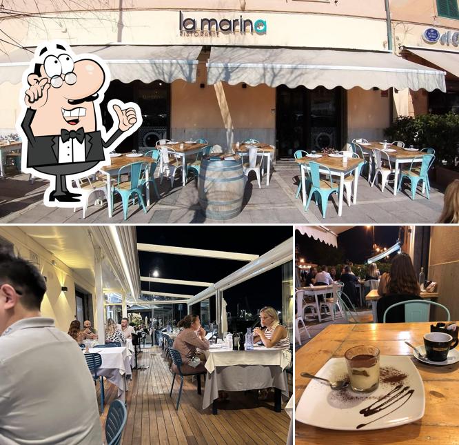 Siediti a un tavolo di La Marina Ristorante