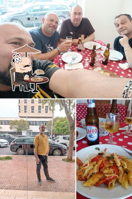 La immagine della esterno e birra di La Piccola Locanda