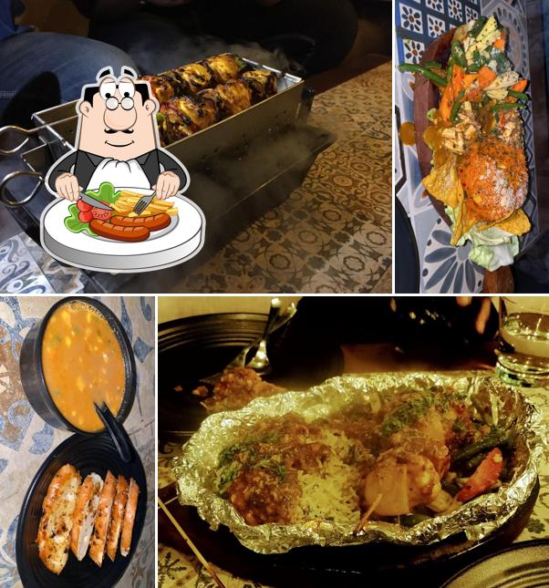 Meals at Richie Rich Pan house