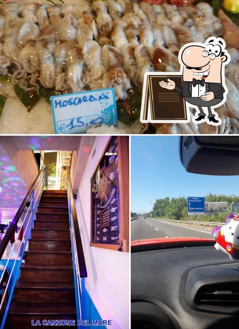 La immagine di esterno e frutti di mare da Risto-Pescheria La Canzone Del Mare