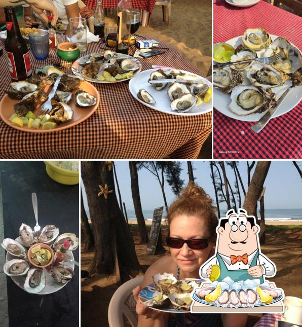 Oysters at Santosh's Shack