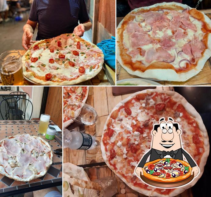 A La Pizza di Egizio, puoi provare una bella pizza