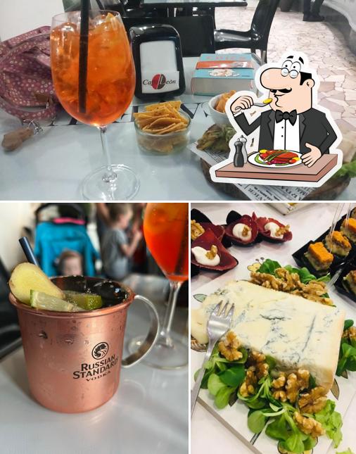 Guarda la foto che raffigura la cibo e alcol di Caveau Aperi-Bistro'