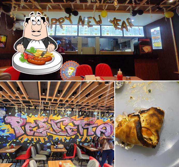 Among various things one can find food and interior at Perfetto Pizza Plus Palampur
