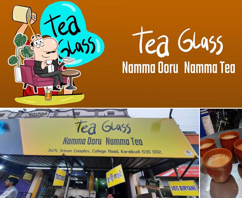 The interior of Tea Glass - Tandoori Chai