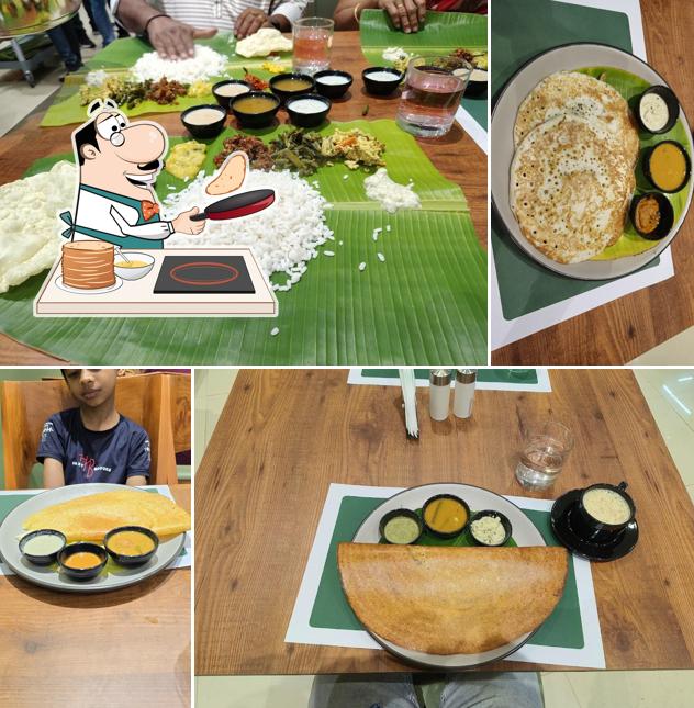 Pancakes at Virasat Pure Veg Restaurant